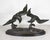 Art Deco Mid 20th Century J.B. Léonard, Two Seagulls in Flight, Art Deco Bronze Sculpture For Sale - Image 3 of 12