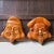 Vintage Japanese Wooden Masks, 1960s, Set of 2 For Sale - Image 9 of 9