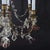 Antique French Louis XIV Style Brass & Crystal 6 Light Chandelier C1930 For Sale - Image 6 of 11