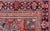 Textile Antique Persian Heriz Serapi Rug With Central Medallion and Geometric Design 9'0 X 12'0 For Sale - Image 7 of 12