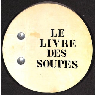 "Le Livre Des Soupes" Book 1967 Howe, Robin For Sale