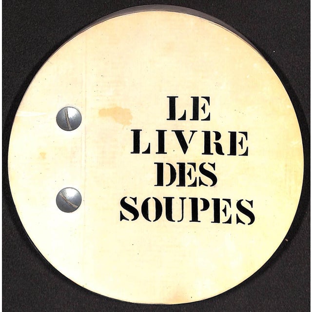 "Le Livre Des Soupes" Book 1967 Howe, Robin For Sale