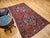 Maroon Antique Cloudband Kazak Area Rug, Hand-Knotted Wool, Geometric Design, 1800s For Sale - Image 8 of 10
