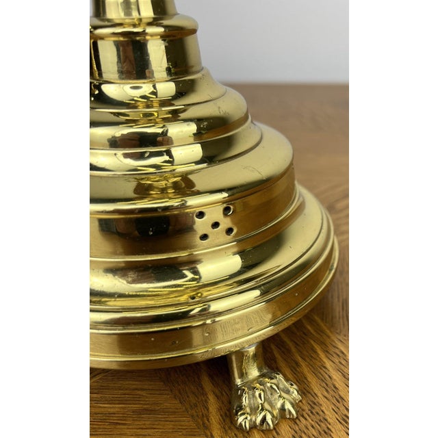 Metal Vintage French Style Brass Gold Candleholders, Set of 2 For Sale - Image 7 of 18
