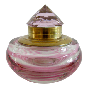 C 2000-2009 Italian Hand-Blown Murano & Brass Decorative Accent/Liquid Incense Atomizer