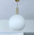 Large Vintage Glass Pendant Light from Doria, 1950s For Sale - Image 10 of 13