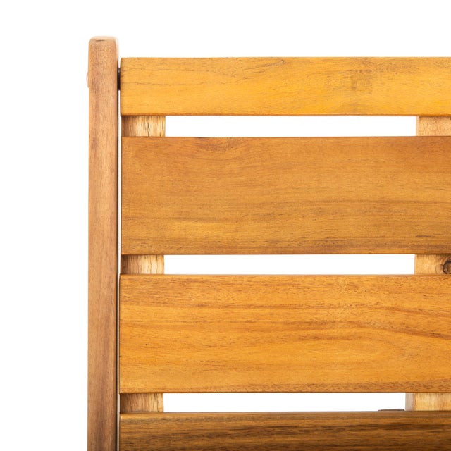 Belamy Outdoor Transformer Bench in Natural For Sale - Image 9 of 10