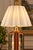 Mid 20th Century Hollywood Regency Wood, Brass & Etched Glass Lantern Table Lamps - Pair For Sale - Image 4 of 8
