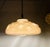 1970s Mushroom Colored Acrylic Retractable Pull Down Dining Room Pendant Lamp, 1970s For Sale - Image 5 of 18