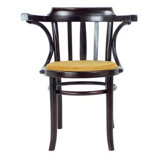 Bentwood Armchair from Ton, Czechoslovakia, 1950s For Sale
