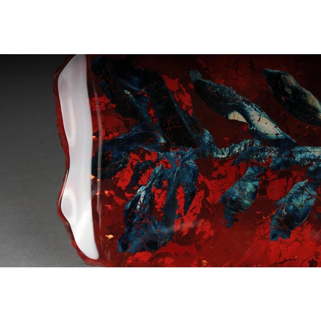 Large Artists Bowl by Duilio Barnabe, Dubé for Fontana Arte, Italy For Sale - Image 9 of 18