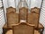 Classic French Double-Caned Dining Chairs/6 For Sale - Image 9 of 12