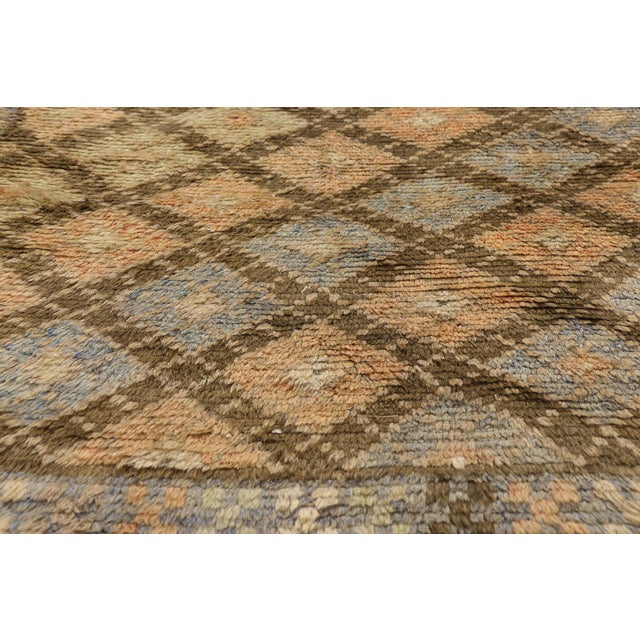 Mid 20th Century Vintage Turkish Tulu Rug, 03'02 X 06'01 For Sale - Image 5 of 10