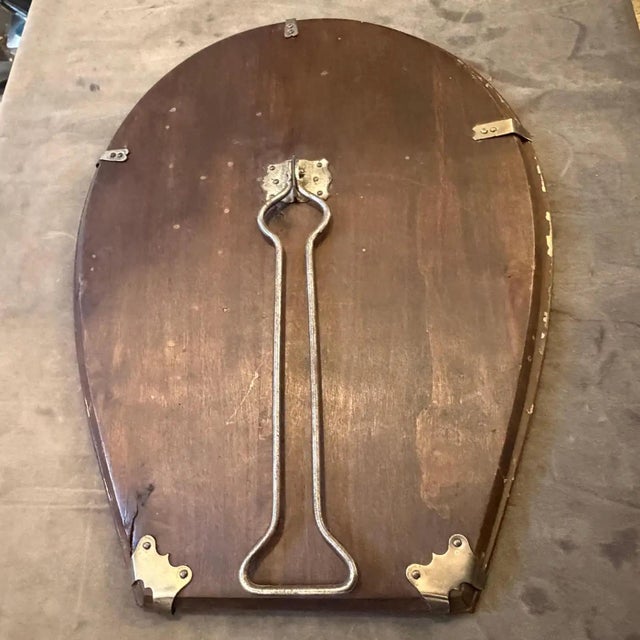 1930s Art Deco Italian Table Mirror by Luigi Fontana For Sale - Image 14 of 16