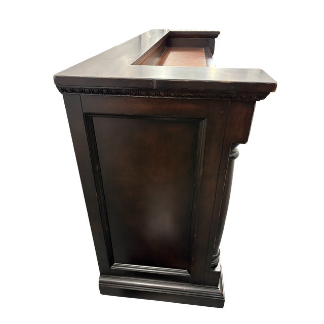 English Tommy Bahama Furniture Kingstown Collection Maldive Buffet For Sale - Image 3 of 18