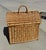 Wood Rustic European Picnic Basket For Sale - Image 7 of 7