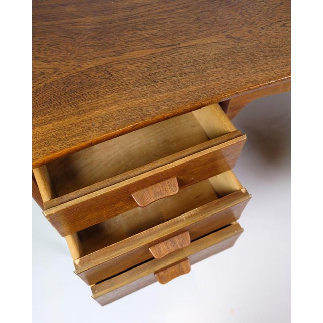Teak Desk by Svend Aager Madsen for Sigurd Hansen, 1960s For Sale - Image 4 of 14