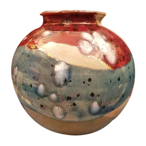 Ceramic Vase by Sybille Traub, 1980s