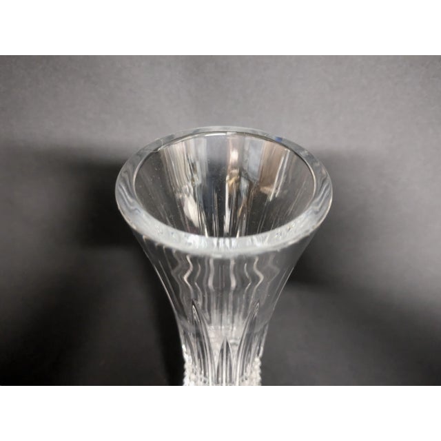 Glass Waterford Lismore Crystal Bud Vase For Sale - Image 7 of 12