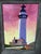 Wood Contemporary Painting of a Lighthouse For Sale - Image 7 of 12