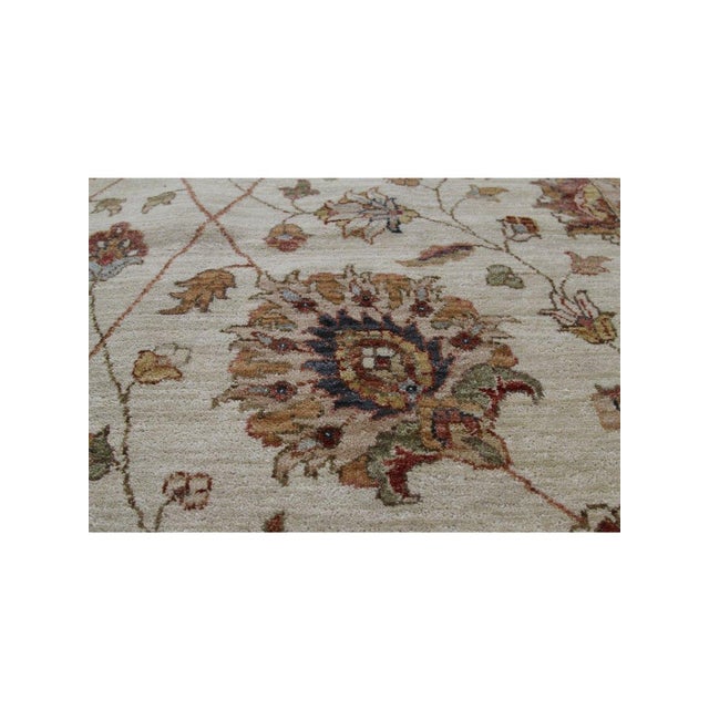 12x18 Handwoven Indian Agra Area Rug - 108164 For Sale - Image 10 of 13