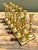 Metal Vintage Brass Centerpiece Candles - Set of 12 For Sale - Image 7 of 12