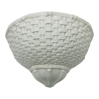 Vintage Ceramic Wall Pocket For Sale