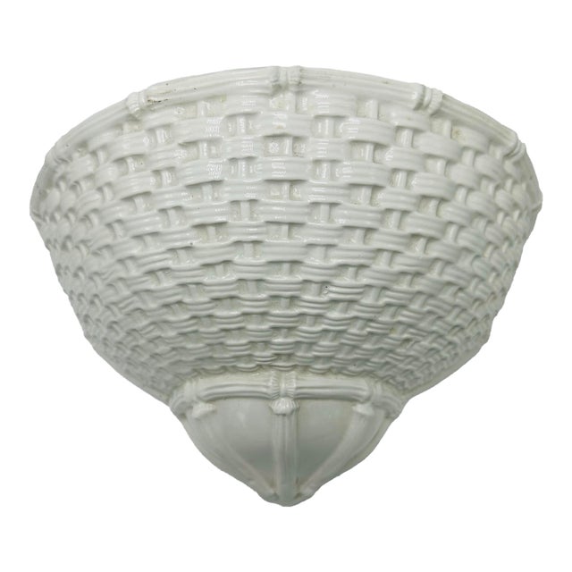 Vintage Ceramic Wall Pocket For Sale