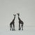 Giraffes in Coromandel Wood, 1930s, Set of 2 For Sale - Image 9 of 10