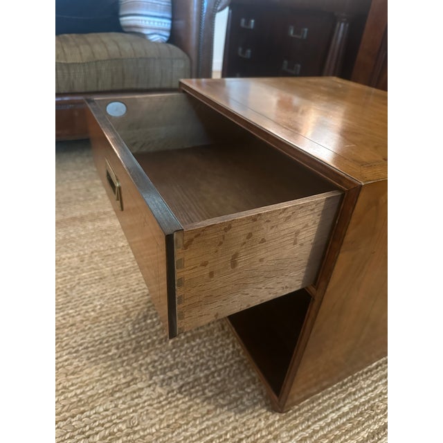 Elegant and timeless, this vintage Baker Furniture commode showcases the exceptional quality the brand is known for....