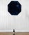 Art Deco Vintage Art Deco Cobalt Blue Octagonal Wall Mirror - 28" For Sale - Image 3 of 10