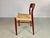 Fully Restored Vintage Teak Dining Chairs Papercord Seats from J.L. Møllers, 1960s, Set of 4 For Sale - Image 6 of 12