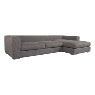 Cenova Fabric Corner Sofa in Grey by BoConcept For Sale