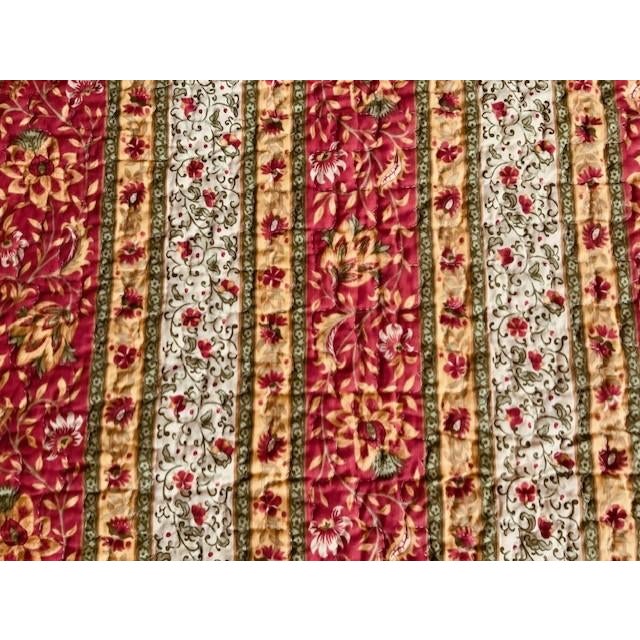 French Cotton Bouitis Quilt For Sale - Image 4 of 15