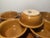 1970s Rustic Farmhouse Pearsons of Chesterfield Stoneware Bowls Made in England- Set of 6 For Sale - Image 4 of 8