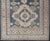 Blue Oushak Rug With Geometric Medallion Design 5' 5" X 8' 10" For Sale - Image 4 of 14