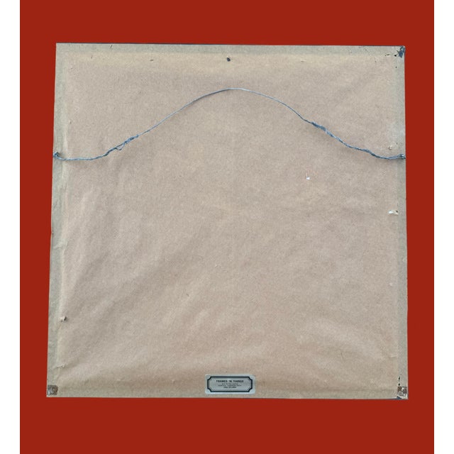 Japanese Japanese Woodblock Print on Silk For Sale - Image 3 of 5