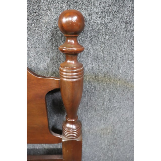 Craftique Double Poster Headboard in Mahogany