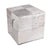 Handmade Brindle Cowhide Leather Cube Ottoman Pouf 18x18x18 in Natural For Sale - Image 12 of 13