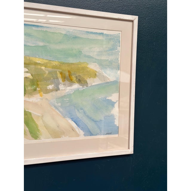 Lars Bertle, Ireviken, Gotland, 1960s, Watercolor on Paper, Framed For Sale - Image 4 of 13