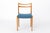 Mid-Century Modern Dining Chair in Beech with Blue Upholstered Seat by Lübke , Germany 1970s For Sale - Image 12 of 12