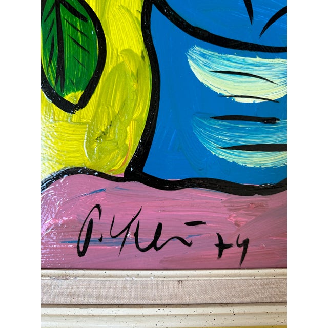Peter Keil Abstract Flowers, Peter Keil, 1974 For Sale - Image 4 of 6