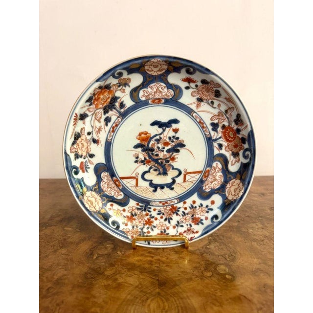 Antique Japanese Imari Plates, 1850, Set of 2 For Sale - Image 4 of 7