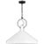 The Lyon one light indoor pendant in matte white supplies ample lighting for your daily needs, while adding a layer of...