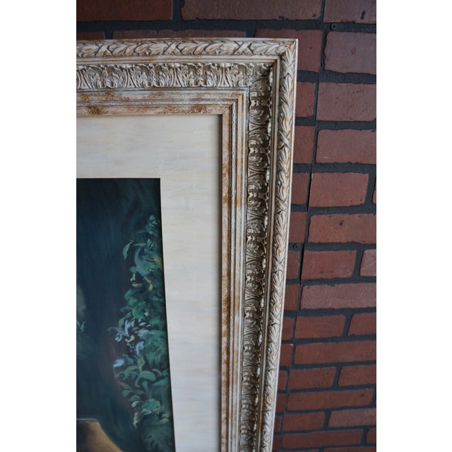 Ethan Allen Ethan Allen Garden Pottery Framed Print For Sale - Image 4 of 7