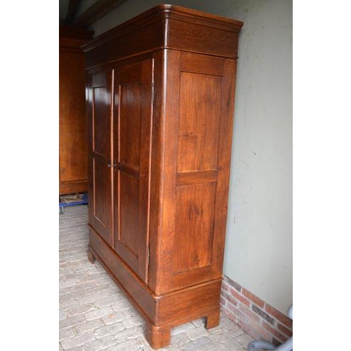 Antique Cabinet in Oak For Sale - Image 6 of 9