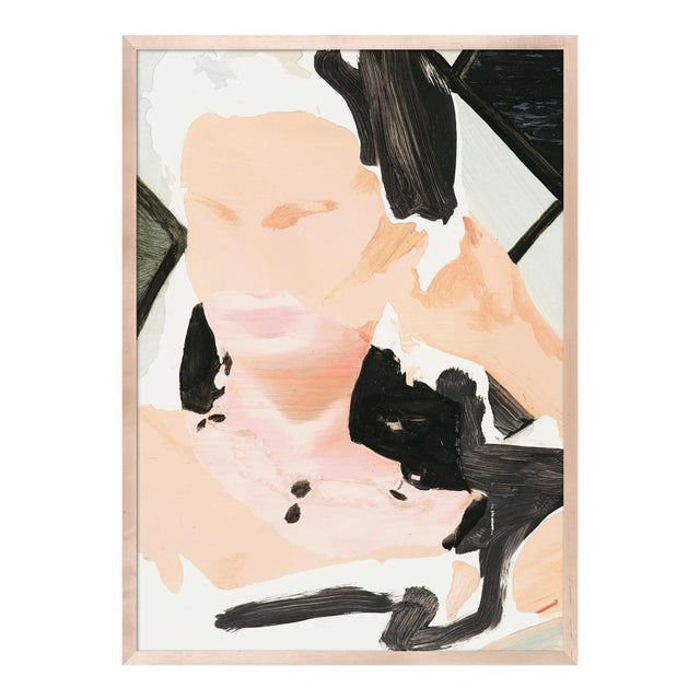 Drifting Off by Lucia Jones in Maple Frame, Medium Art Print For Sale