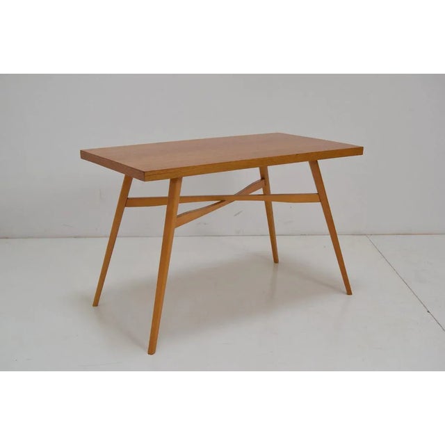 Vintage Coffee Table by Drevopodnik Holesov, 1970s For Sale - Image 4 of 10
