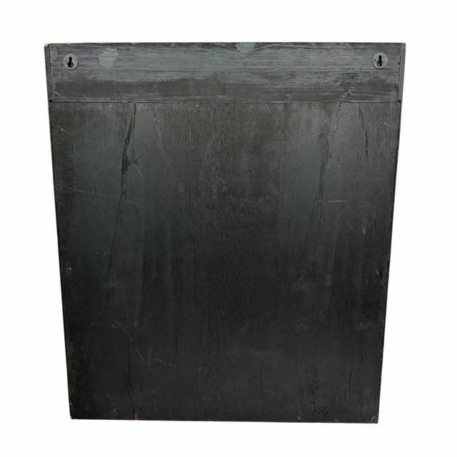 Vintage Wood Cubby Hole Cupboard, Wall Mount or Tabletop For Sale - Image 6 of 6