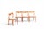 Mid-Century Modern Set of Four 1960s Danish Teak Dining Chairs For Sale - Image 3 of 6